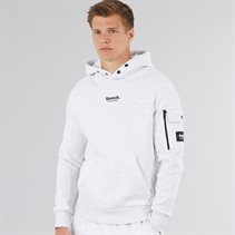 Bench Sweat à Capuche Utilitaire Dimora Homme Gris Clair Chiné