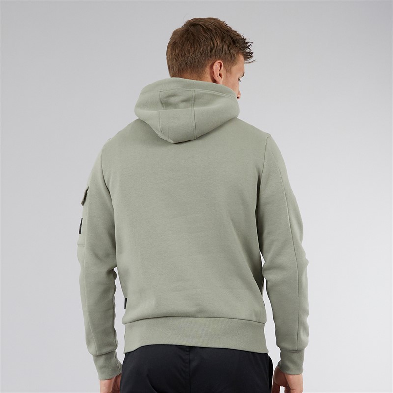 Bench Bluza z kapturem dla niego kolor szałwiowy