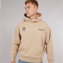 Bench Mens Ledall 1989 Hoodie Stone
