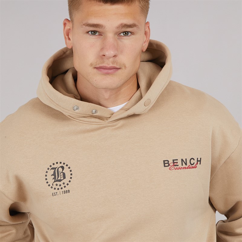Bench Herre Ledall 1989 Hættetrøje Stone