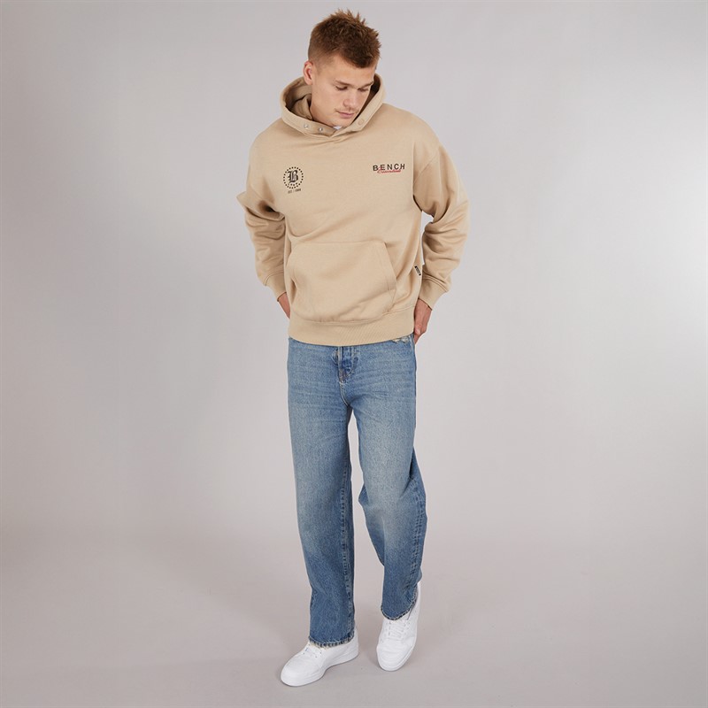 Bench Herre Ledall 1989 Hættetrøje Stone
