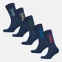 Bench Herren Reavie Fünferpack Anzugsocken Marineblau