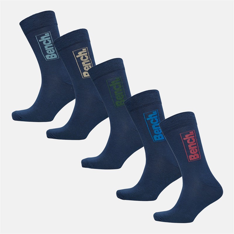 Bench Herren Reavie Fünferpack Anzugsocken Marineblau