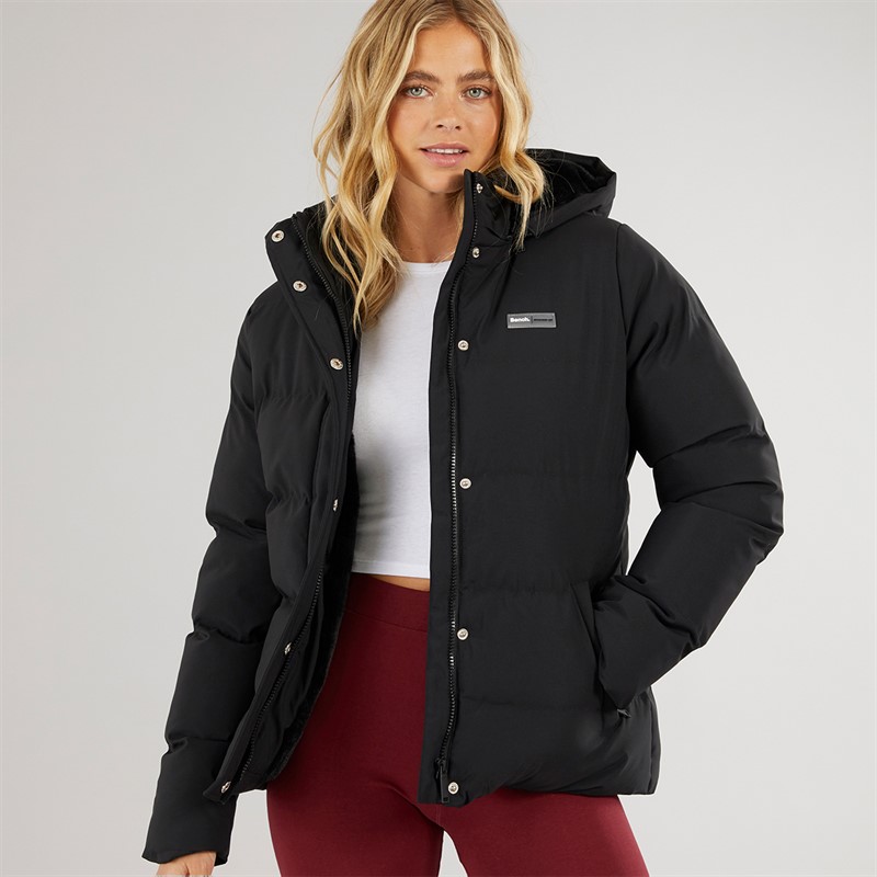 Bench Veste Courte Rembourrée Atha Femme Noir
