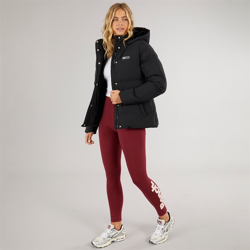 Bench Veste Courte Rembourrée Atha Femme Noir