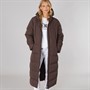 Bench Veste Imperméable Maxi Femme Eli Café