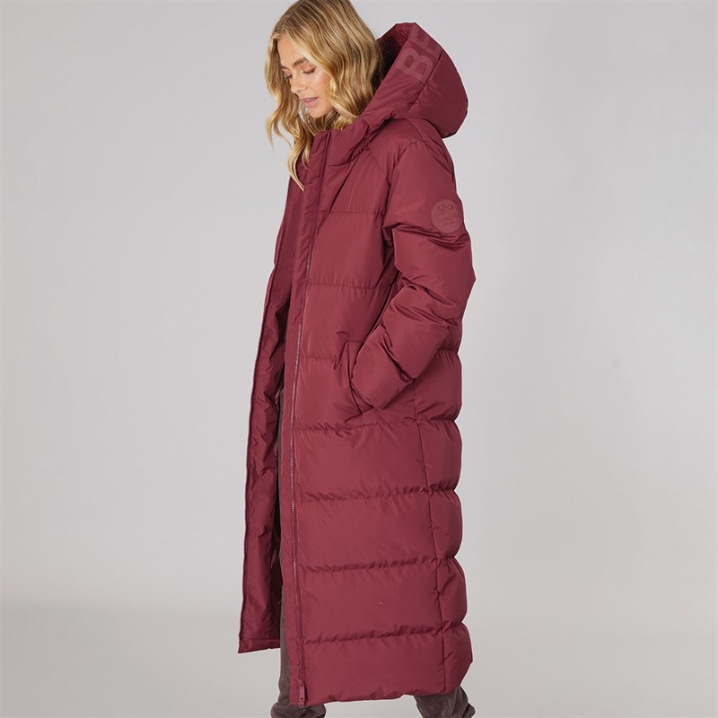 Bench Maxi Length wodoodporna kurtka Eli dla niej kolor kordowan