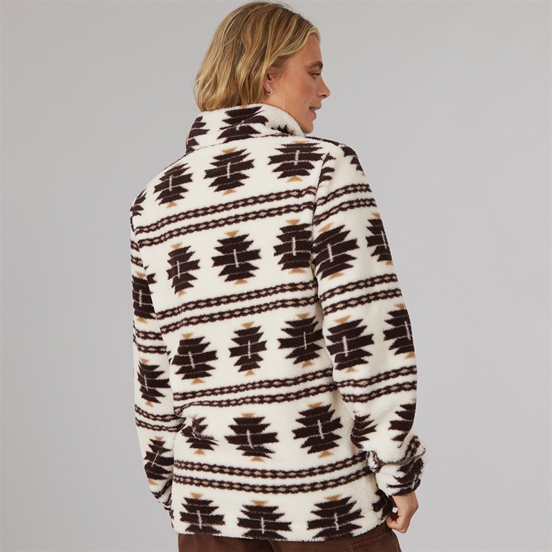 Bench Damen Navo Borg Fleece Winter Weiss