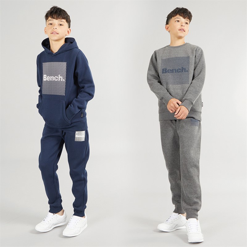 Bench Boys Willroe Two Pack Joggers Navy/Dark Grey