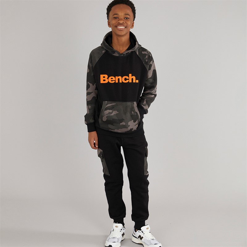 Bench Boys Wixie Tracksuit Black/Camo