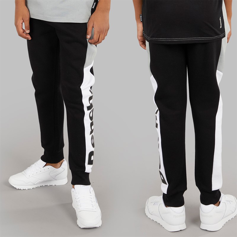 Bench Junge Cambam Dreiteiler Trainingsanzug Und T Shirt Set Schwarz