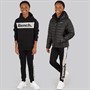 Bench Boys Jangel Three Piece Tracksuit And Jacket Set Black