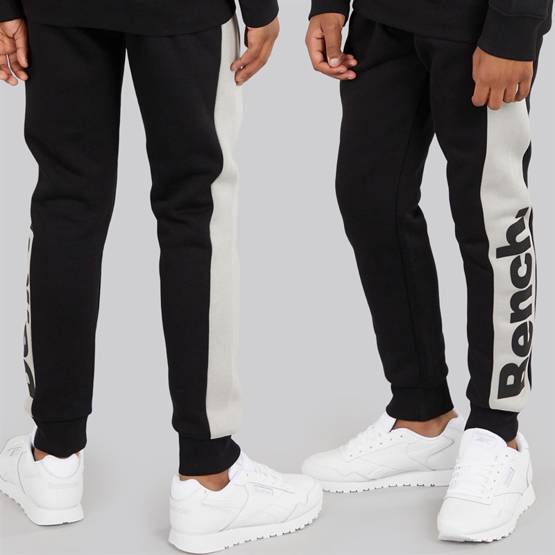 Bench Boys Jangel Three Piece Tracksuit And Jacket Set Black