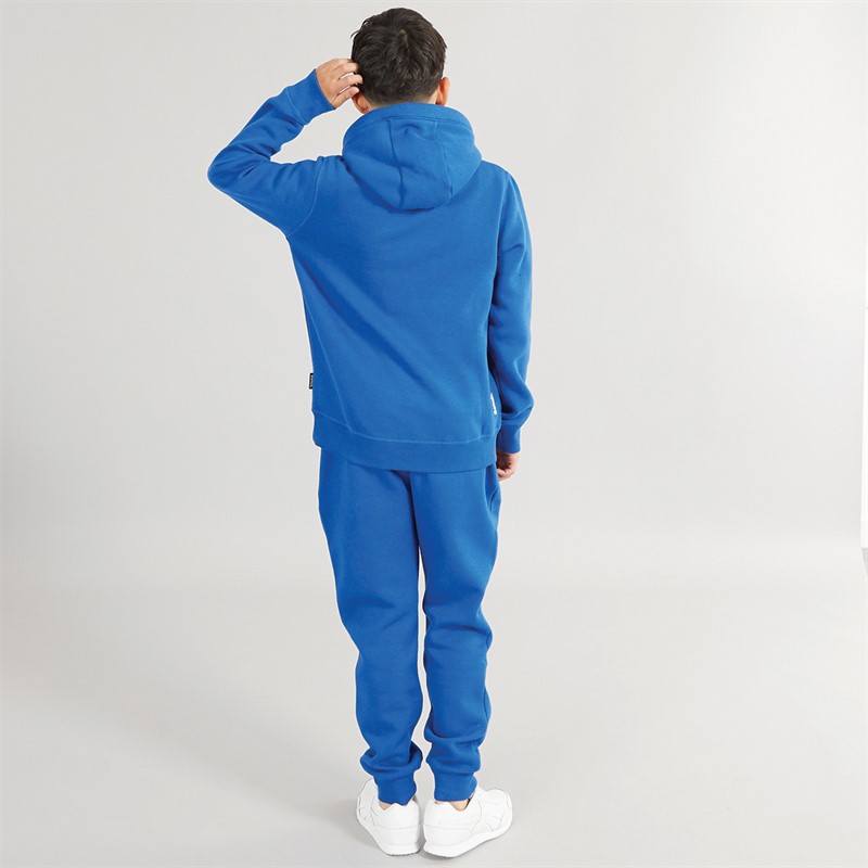 Bench Boys Gasgen Hoodie And Joggers Tracksuit Colbalt