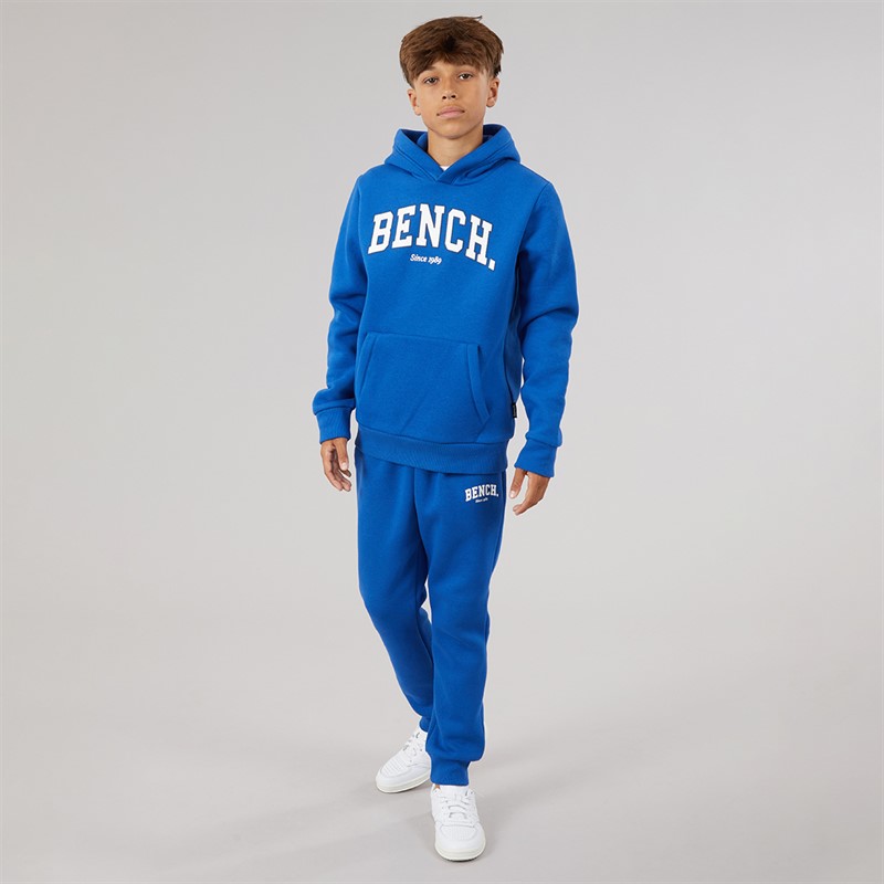 Bench Boys Gasgen Hoodie And Joggers Tracksuit Colbalt