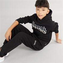 Bench Ensemble De Survêtement Garçon Macread Sweat À Capuche Et Pantalon De Jogging Noir