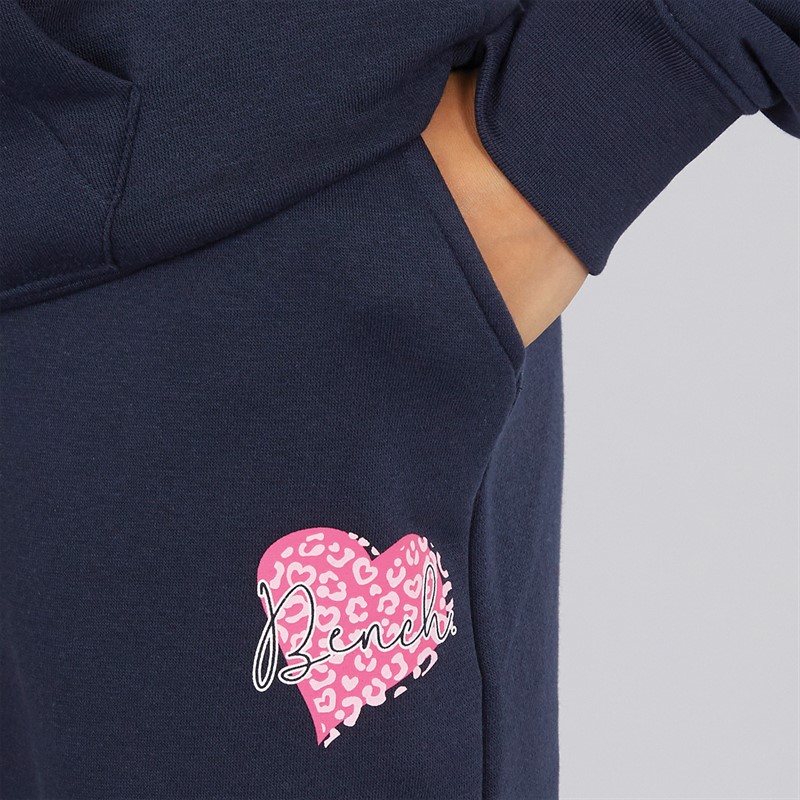 Bench Mädchen Srean Kapuzenpullover Und Jogginghose Trainingsanzug Marineblau