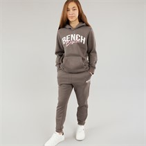 Bench Ensemble Survêtement à Capuche et jogging jaune canari fille, anthracite