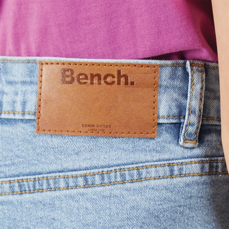 Bench Girls Maxina Wide Jeans Light Wash