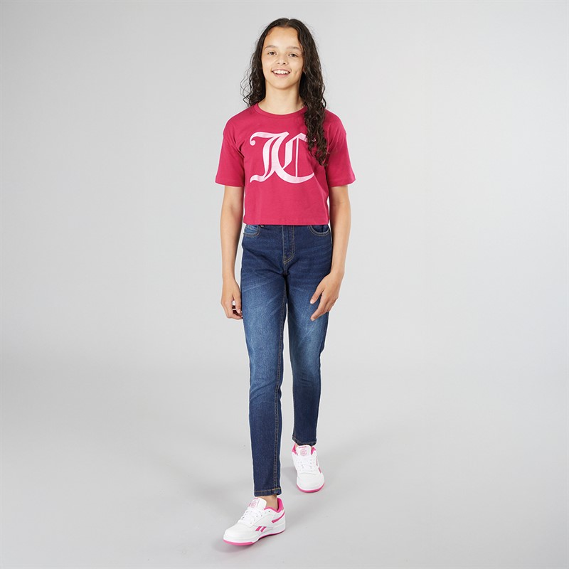 Bench Mädchen Laina Skinny Jeans Dunkelblau