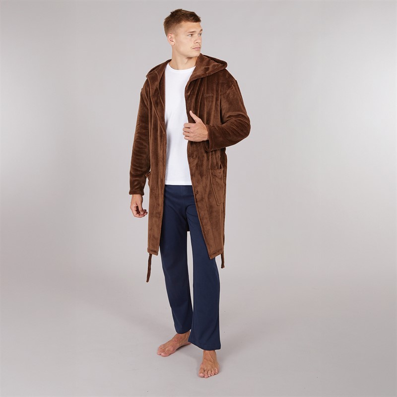 Bench Mens Barrera Dressing Gown Brown