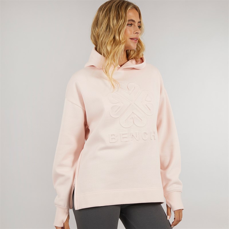 Bench Damen Rayra Kapuzenpullover Hellrosa