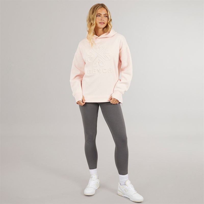 Bench Damen Rayra Kapuzenpullover Hellrosa