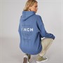 Bench Damen Harmy Hoodie Denim Blau