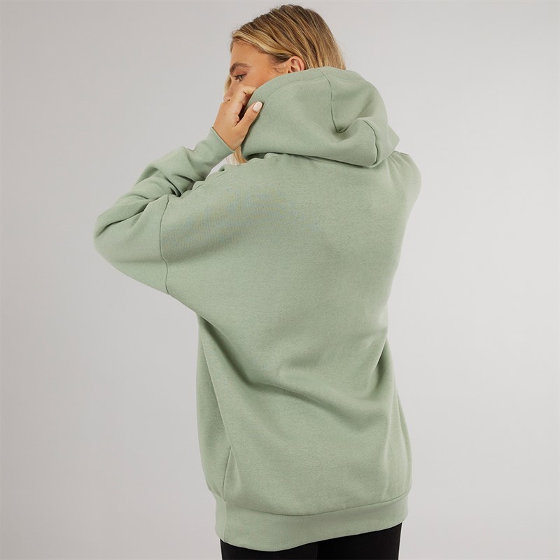 Bench Damen Dayla Oversized Kapuzenpullover Dunkel Salbei Grün