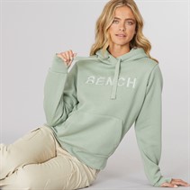 Bench Dames Emerre Hoodie Donker Salie Groen