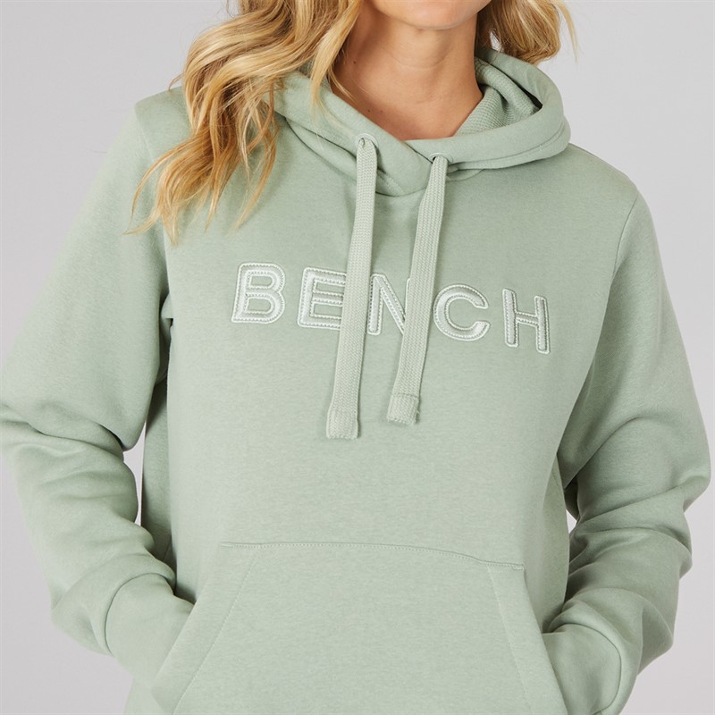 Bench Damen Emerre Kapuzenpullover Dunkel Salbei Grün