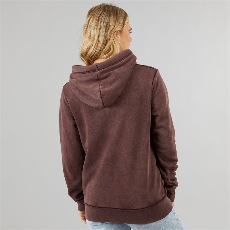 Bench Damen Lerenna Hoodie Gewaschenes Mauve Wein
