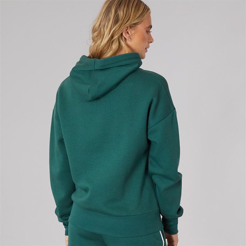 Bench Damen Bartha Kapuzenpullover Tiefes Smaragdgrün