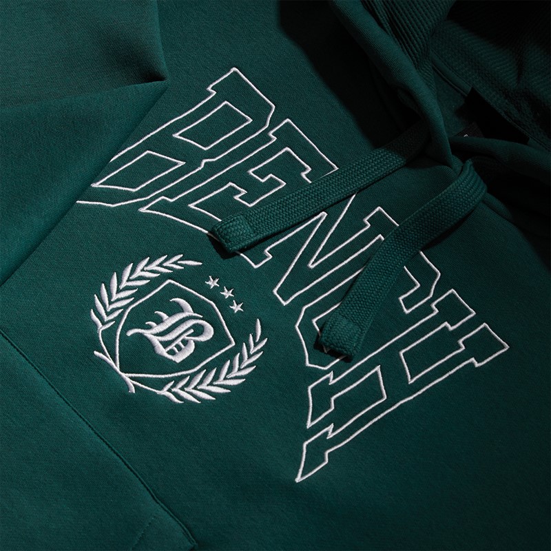 Bench Damen Bartha Kapuzenpullover Tiefes Smaragdgrün