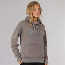 Bench Dames Trait Hoodie Grafiet Grijs