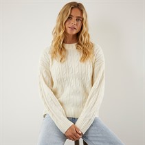 Bench Womens Chanice Jumper Ecru