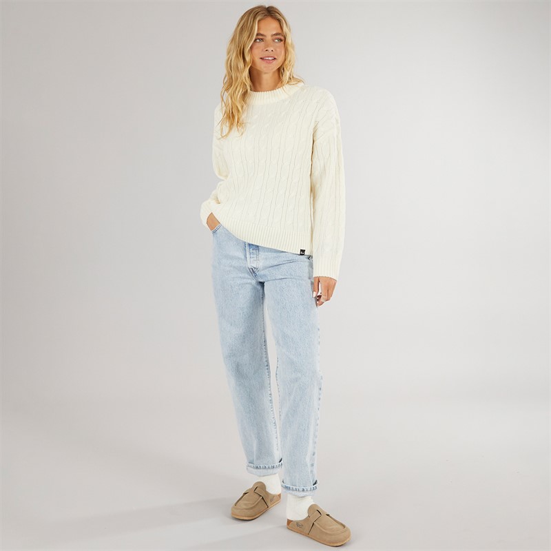 Bench Womens Chanice Jumper Ecru