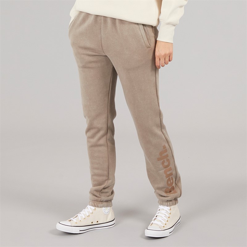 Bench Womens Urla Joggers Washed Warm Taupe