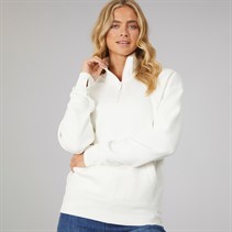 Bench Dames Zilia Sweatshirt Winter Wit