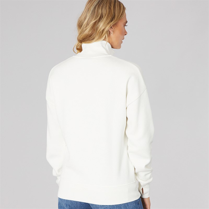 Bench Damen Zilia Sweatshirt Winter Weiss