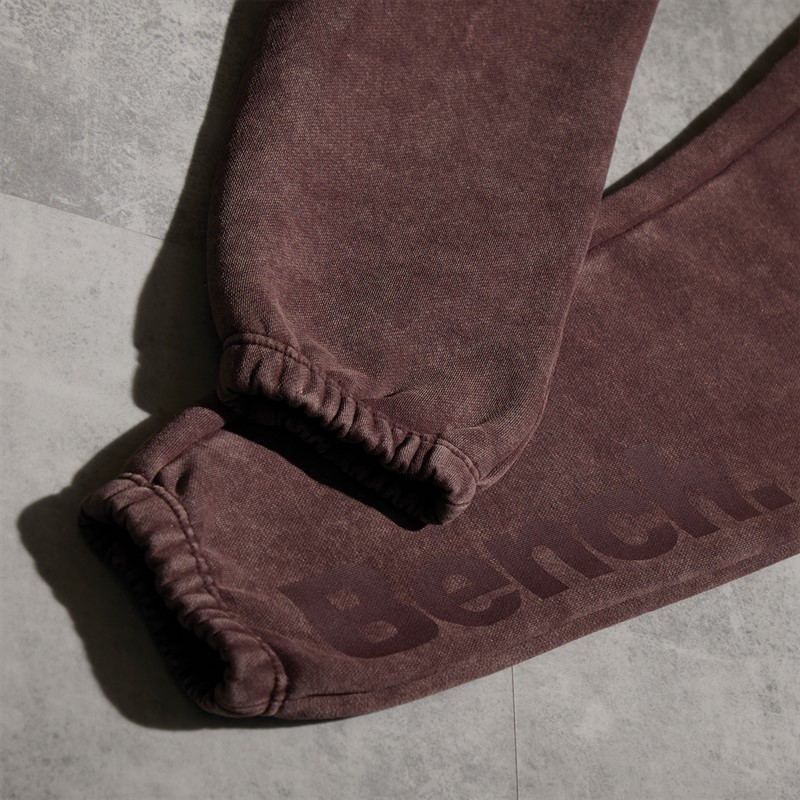 Bench Damen Urla Jogginghose Gewaschenes Malve Weinrot