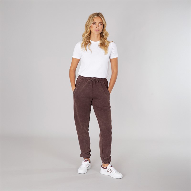 Bench Damen Urla Jogginghose Gewaschenes Malve Weinrot