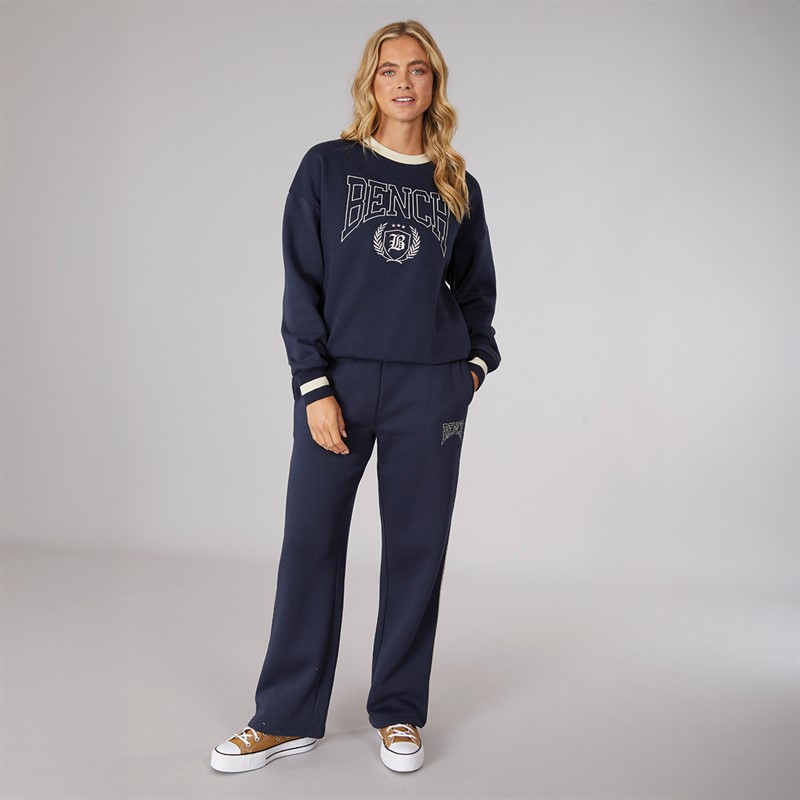 Bench Womens Fayra Sweatshirt Navy