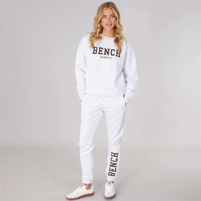Bench Damen Lorrie Jogginghose Eis Grau Meliert