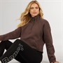 Bench Damen Zilia Sweatshirt Kaffee