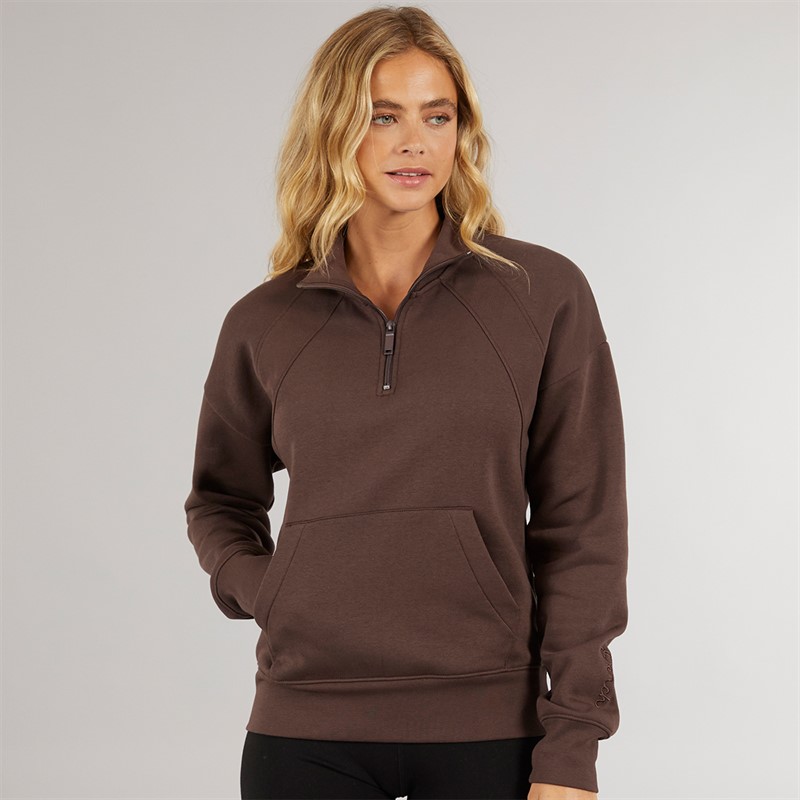 Bench Damen Zilia Sweatshirt Kaffee