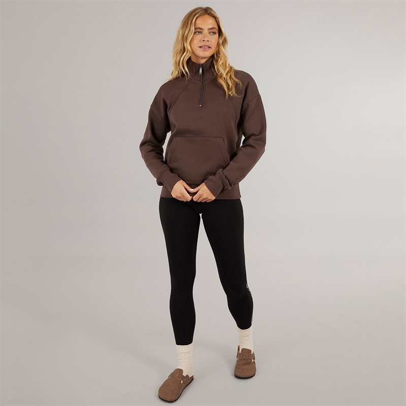 Bench Damen Zilia Sweatshirt Kaffee
