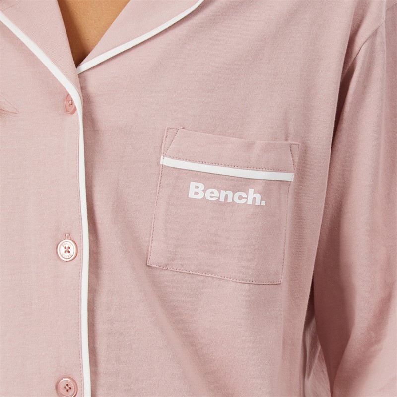 Bench Womens Angelika Pyjamas Dusky Pink