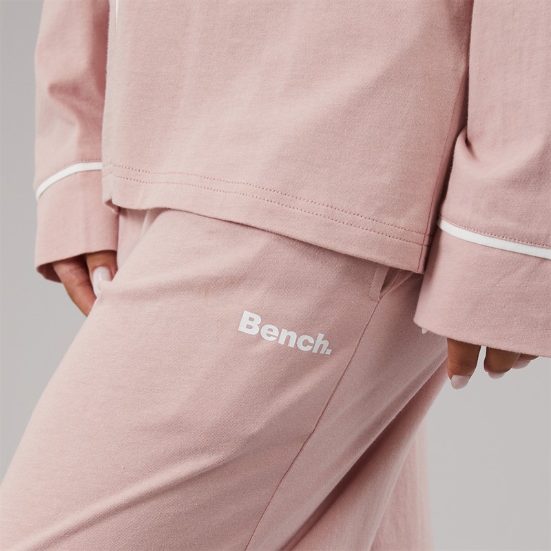 Bench Womens Angelika Pyjamas Dusky Pink