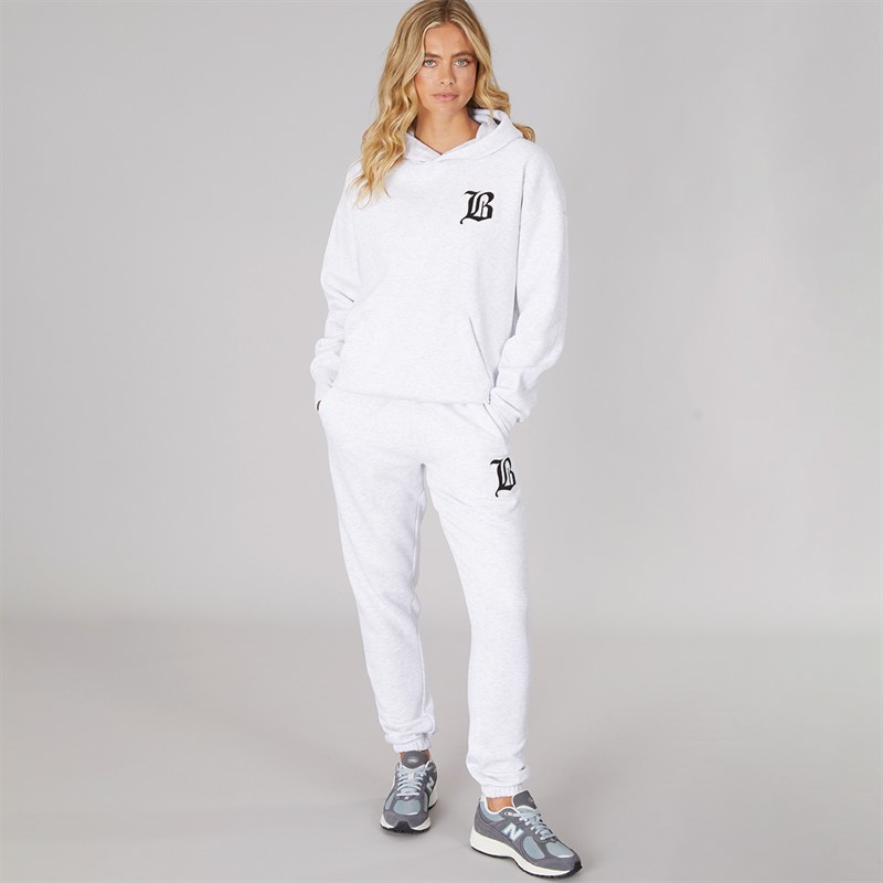 Bench Womens Tracksuit Grey Marl - Size 10
